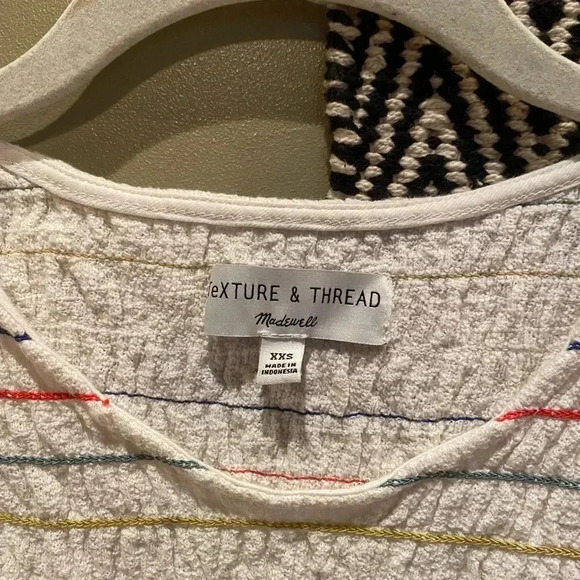 TEXTURE & THREAD MADEWELL RAINBOW CROP XXS - Picture 2 of 3